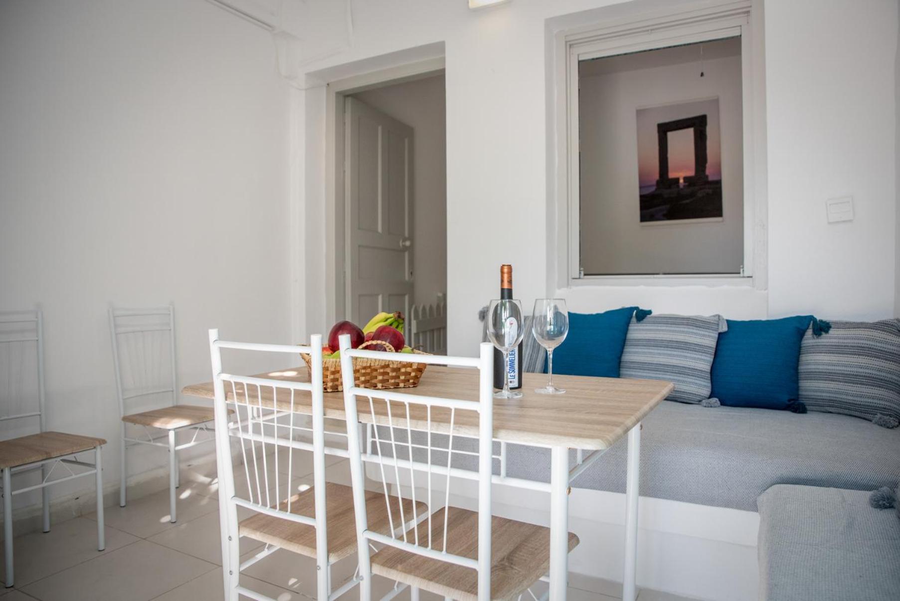 Azzurro Naxos, Azzurro I - Azzurro II - Azzurro III Apartment Naxos City Bagian luar foto